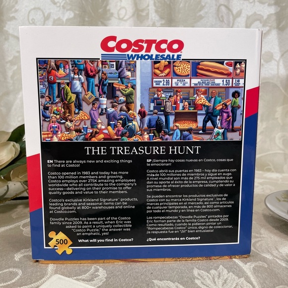 Dowdle Costco Wholesale Puzzle | 500 Pieces | Intermediate | 3+ | Family Game - Picture 3 of 11